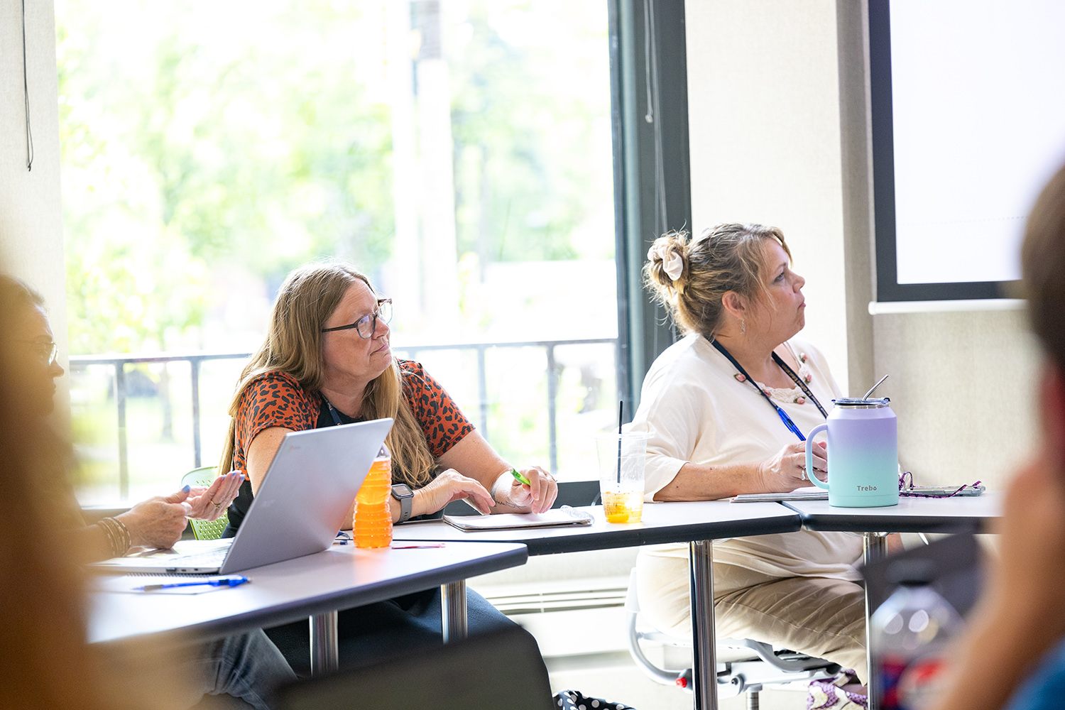 A University of Iowa educator completing TAG Endorsement coursework