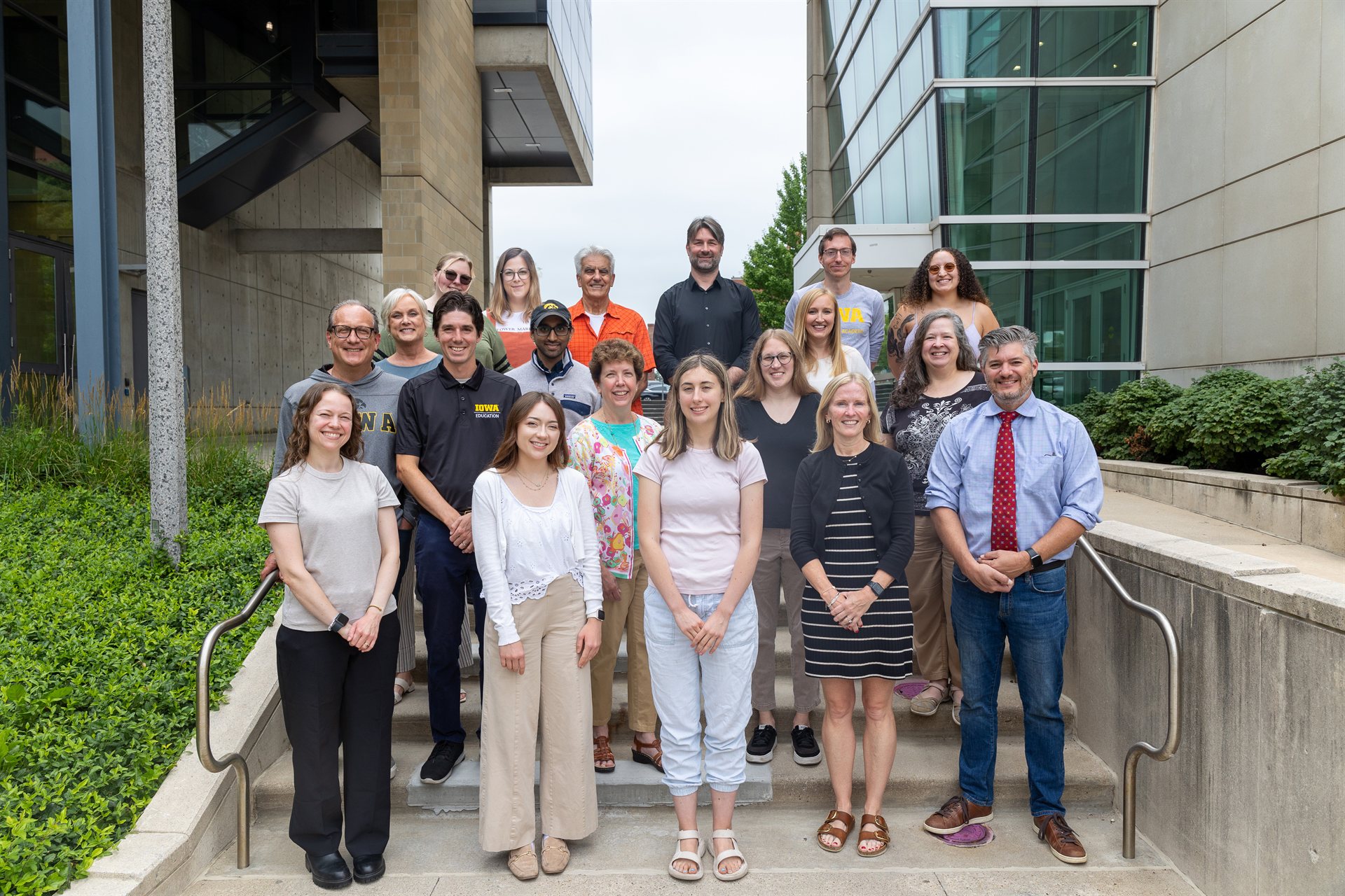 The Belin-Blank Center faculty and staff, 2025